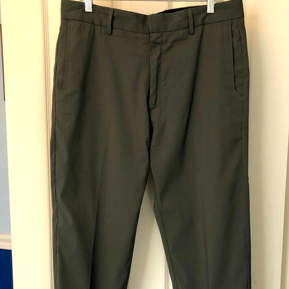 Banana Republic wool slacks.
